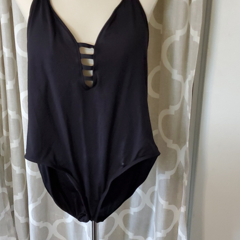 Black swimsuit